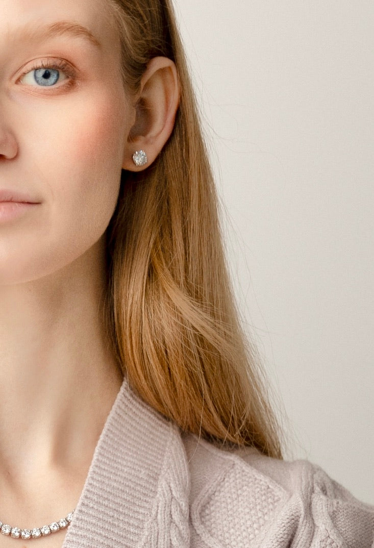 Lab-Grown Diamond Stud Earrings